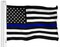 G128 Combo Pack: USA 3x5 Ft 150D Printed Stars & Thin Blue Line Flag 3x5 Ft 150D Printed